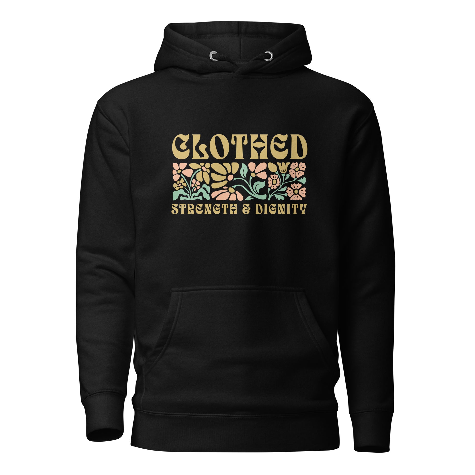 Clothed in Strength & Dignity - Premium Unisex Hoodie