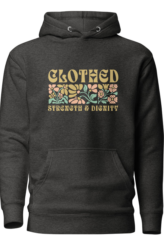 Clothed in Strength & Dignity - Premium Unisex Hoodie