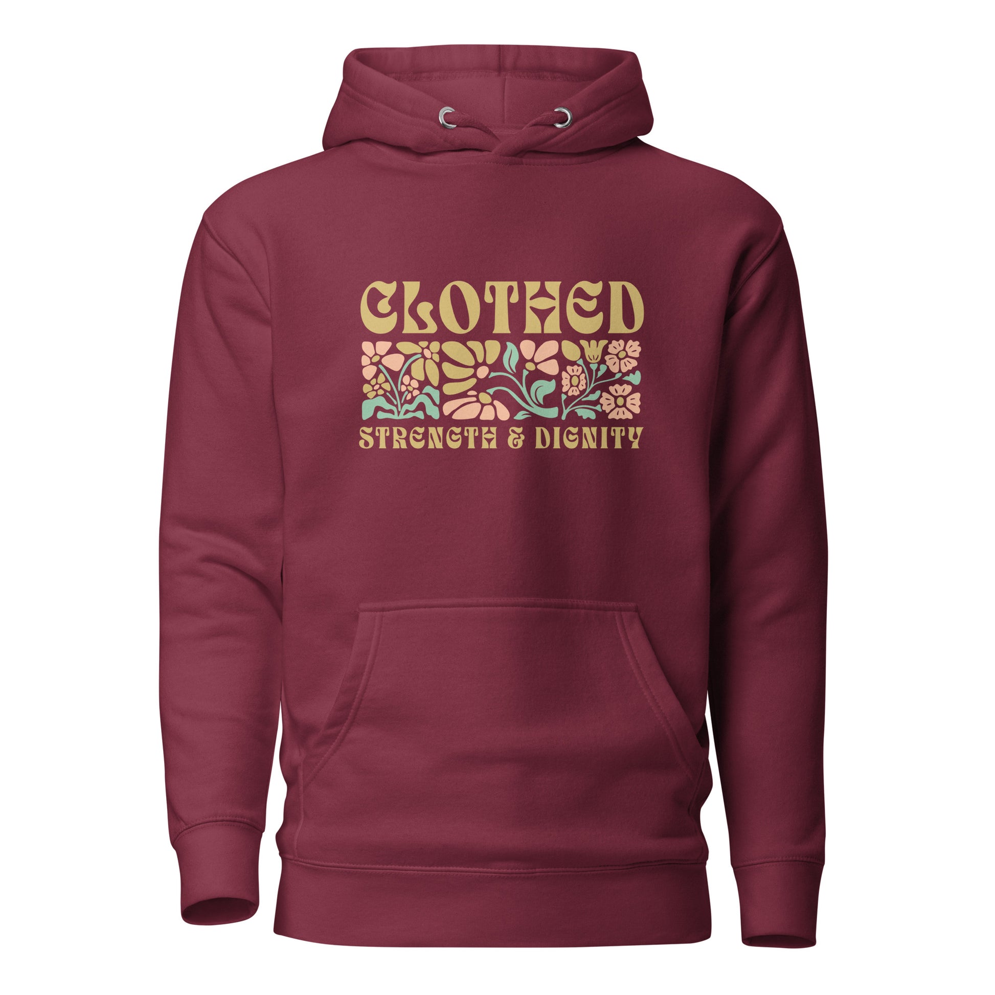 Clothed in Strength & Dignity - Premium Unisex Hoodie