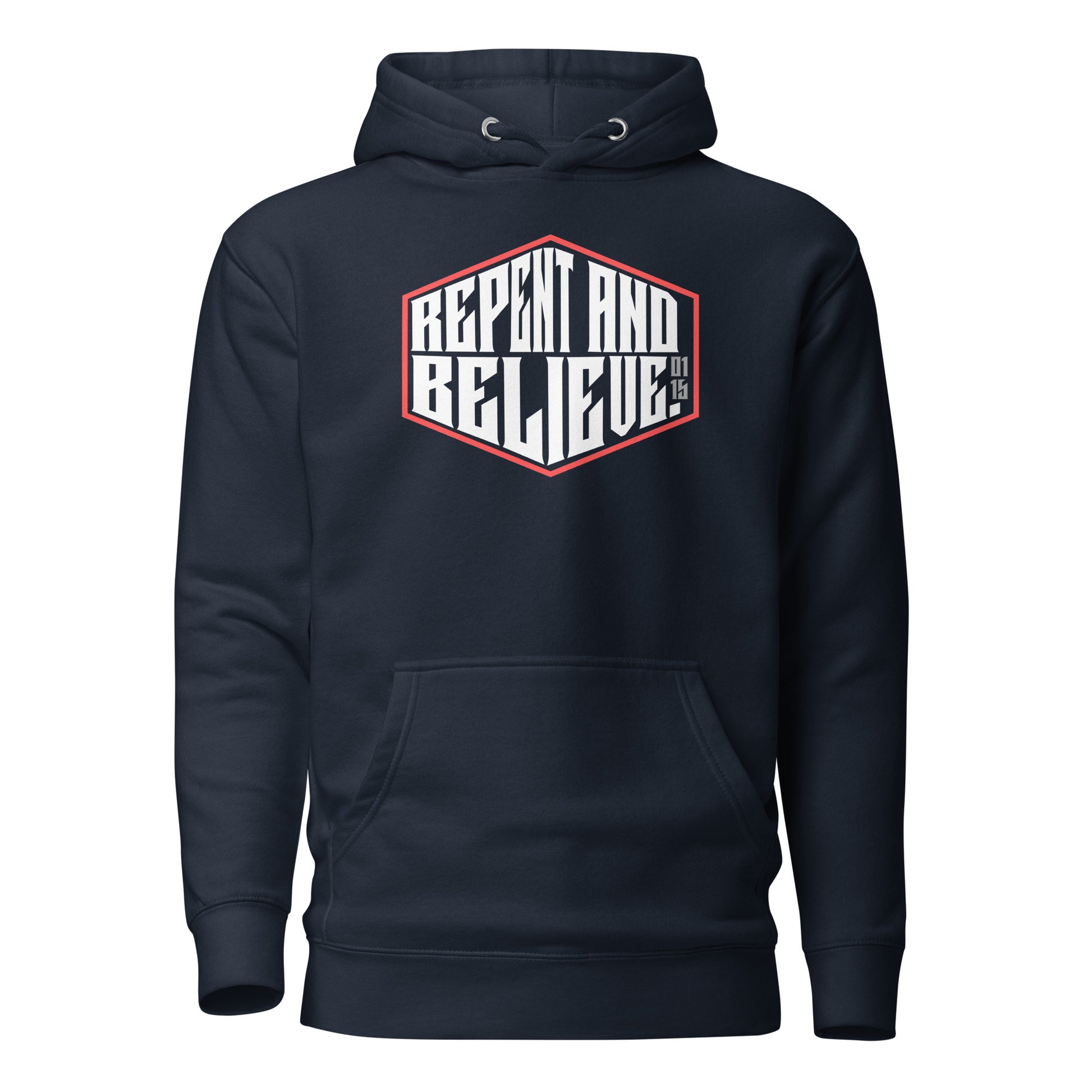 Repent & Believe - Unisex Premium Hoodie
