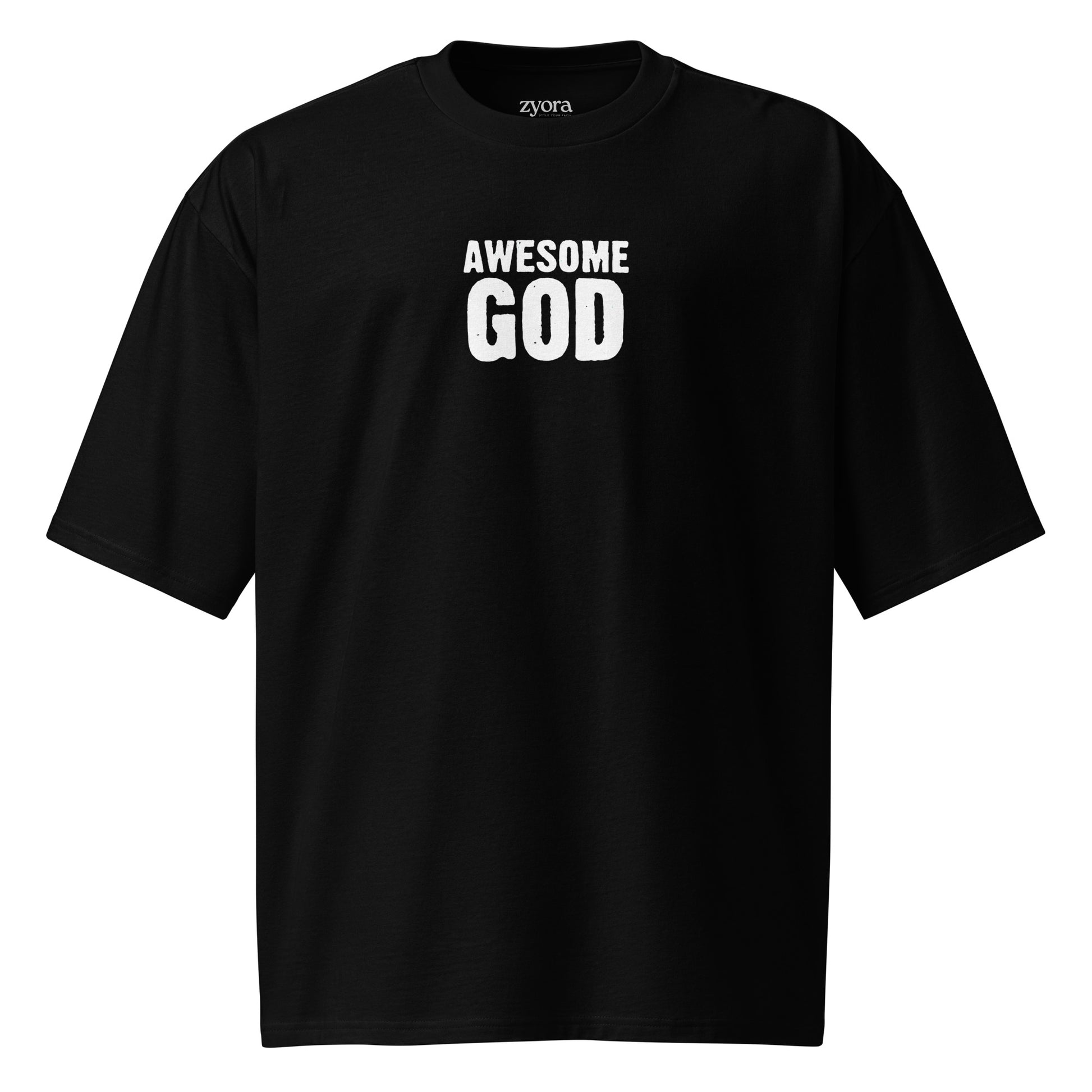 Awesome God - Oversized Premium heavyweight t-shirt