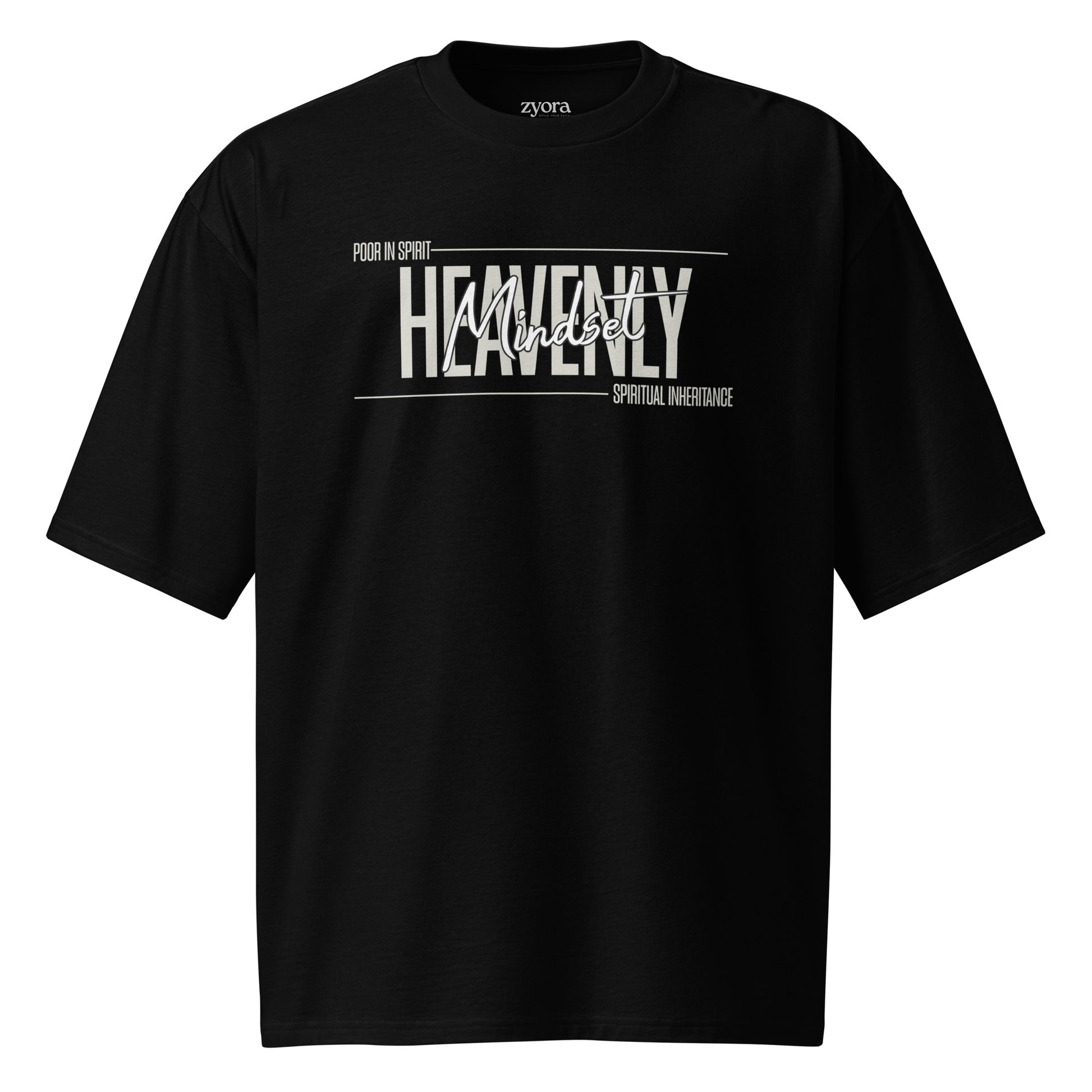 Heavenly Mindset - Oversized Premium heavyweight Tee