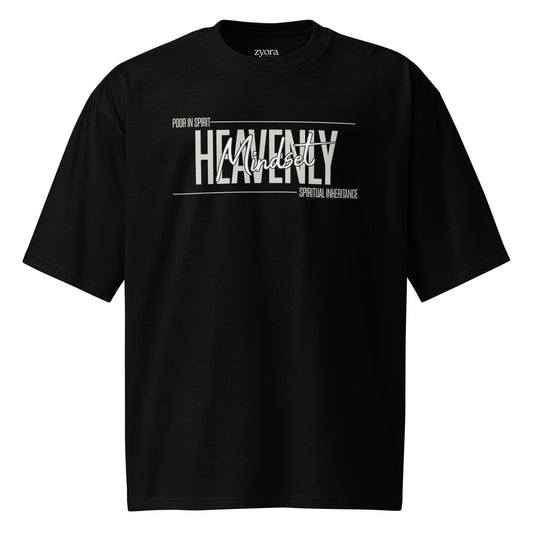 Heavenly Mindset - Oversized Premium heavyweight Tee