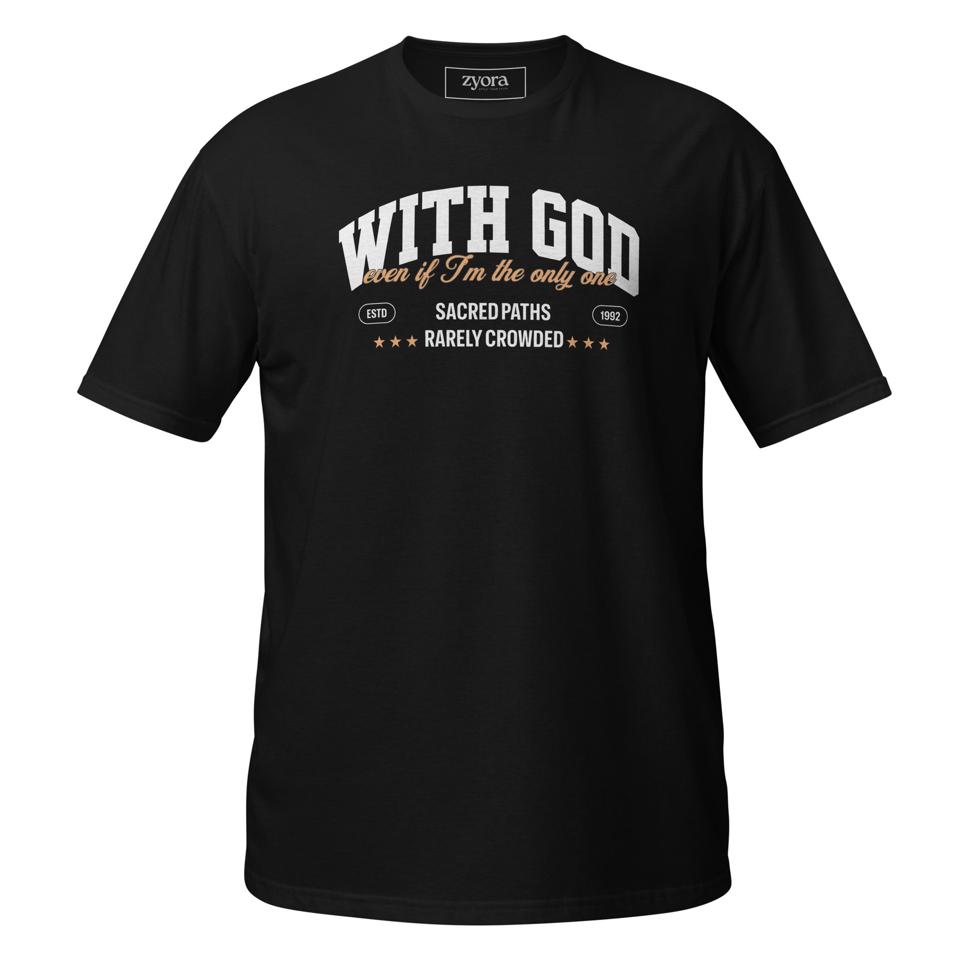 With God Christian t-shirt,Christian graphic tee, inspirational Christian gift