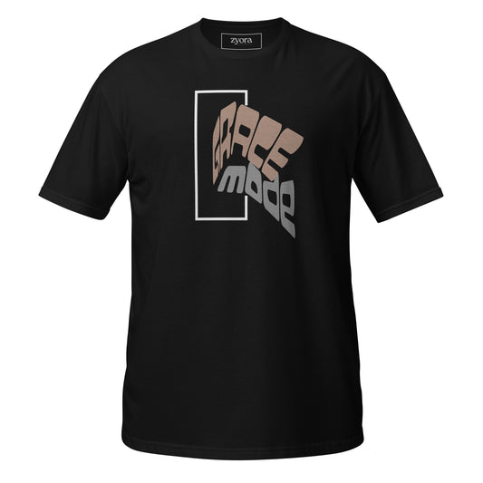Unisex regular Christian tee with “Grace Mode” design – faith-based fashion and gift by Zyora Apparel.
