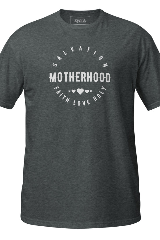 Christian motherhood t-shirt with salvation, faith, love, holy text, inspired by Proverbs 31

