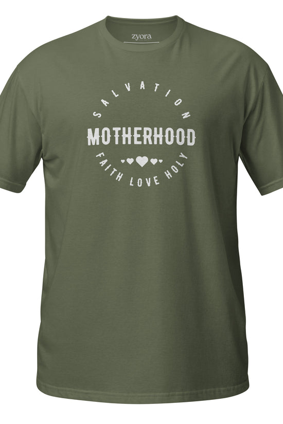 Christian motherhood t-shirt with salvation, faith, love, holy text, inspired by Proverbs 31