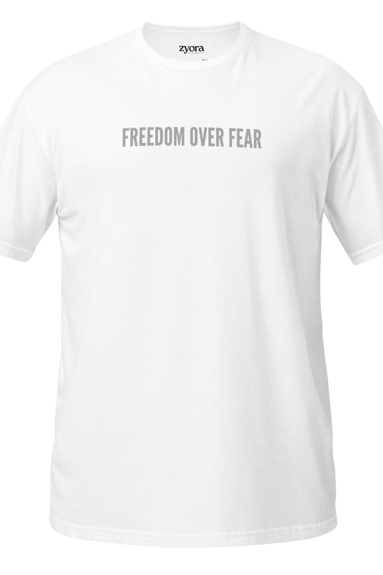 Freedom Over Fear - Unisex Regular Tee