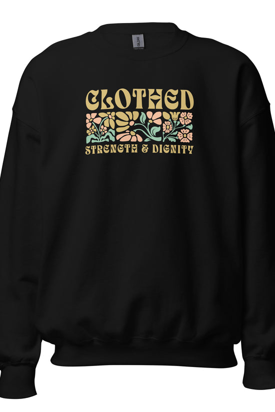 Clothed in Strength & Dignity - Women Regular Sweatshirt