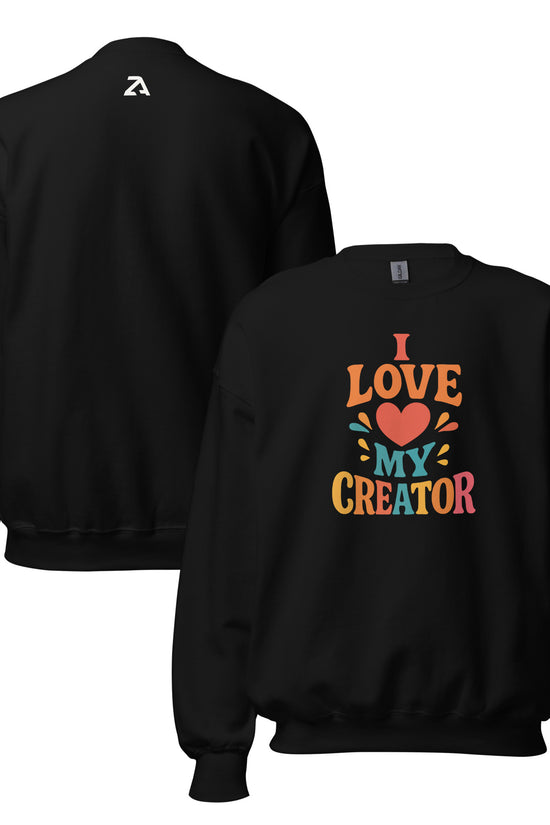 I Love My Creator - Unisex Regular Sweatshirt