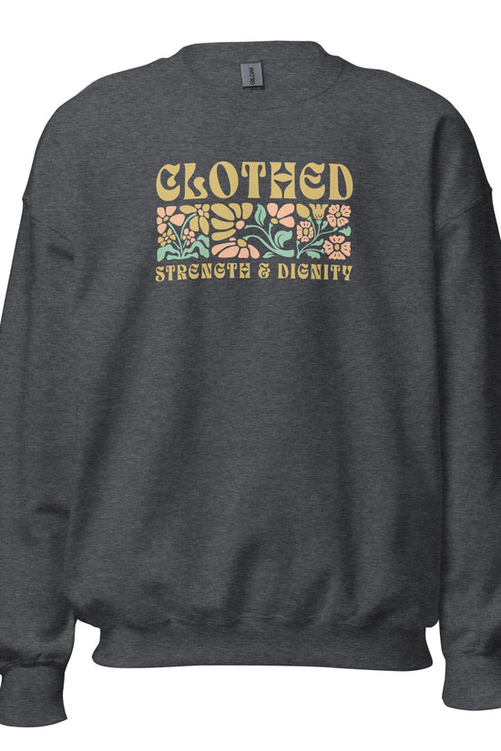 Clothed in Strength & Dignity - Women Regular Sweatshirt