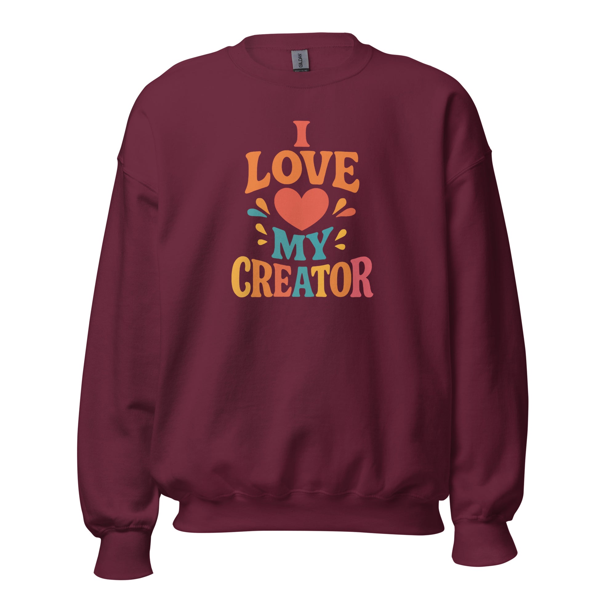 I Love My Creator - Unisex Regular Sweatshirt
