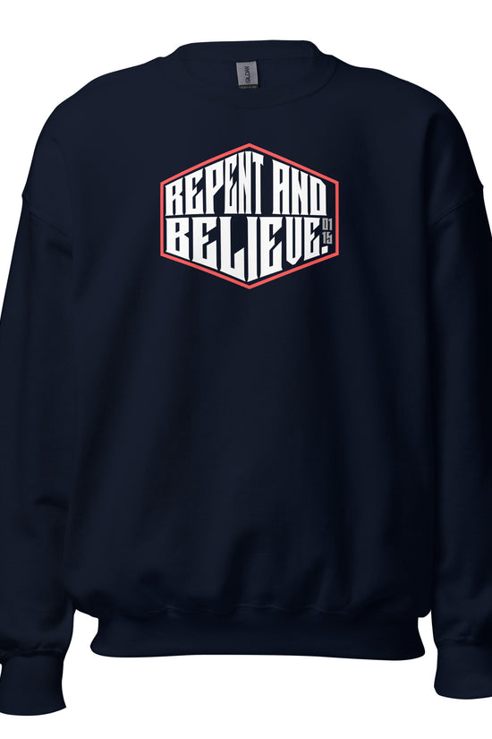 Repent & Believe - Unisex Regular Sweatshirt