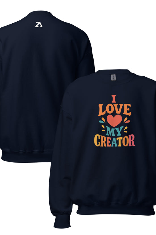 I Love My Creator - Unisex Regular Sweatshirt
