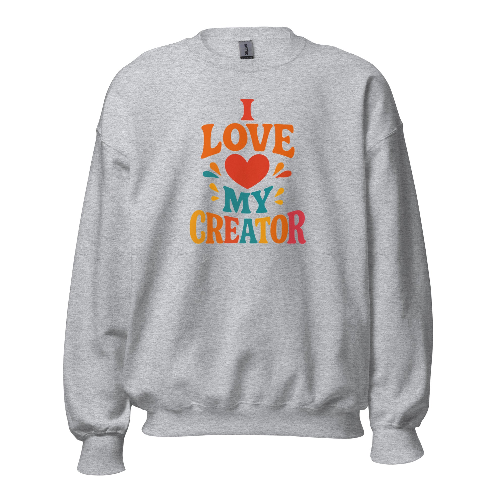 I Love My Creator - Unisex Regular Sweatshirt