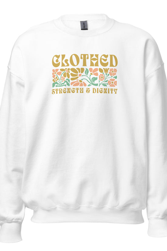 Clothed in Strength & Dignity - Women Regular Sweatshirt