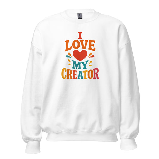 I Love My Creator - Unisex Regular Sweatshirt