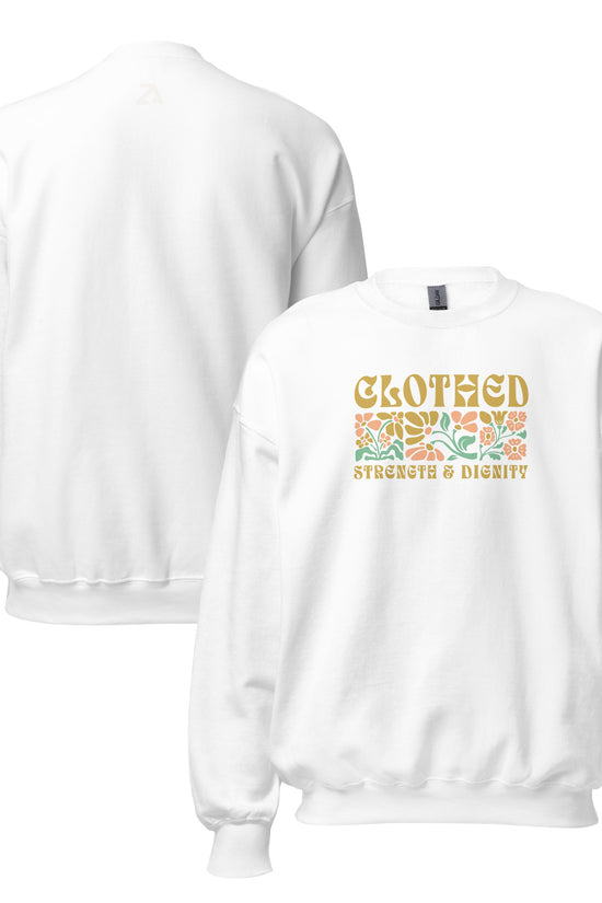Clothed in Strength & Dignity - Women Regular Sweatshirt