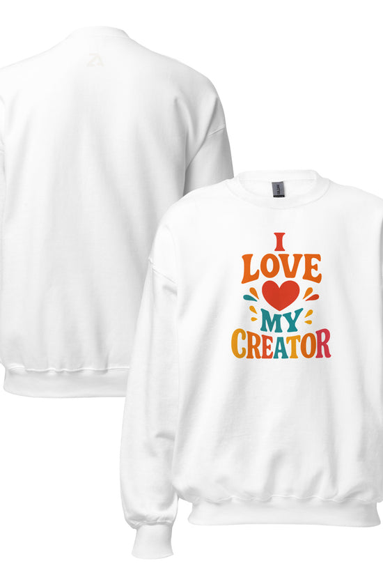 I Love My Creator - Unisex Regular Sweatshirt