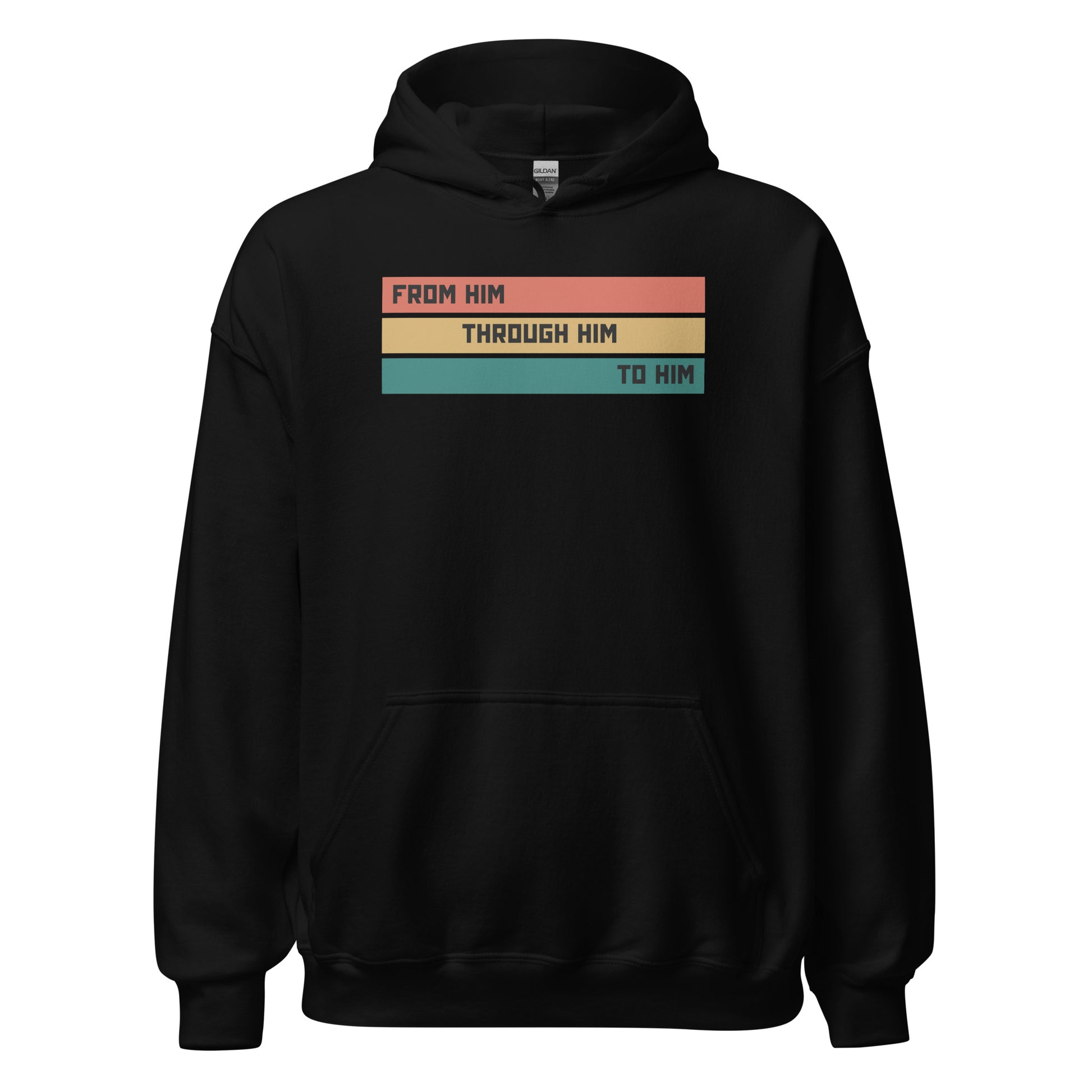 From Him Through Him To Him - Unisex Regular Hoodie