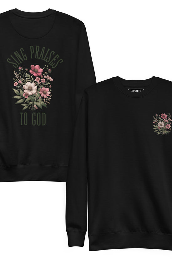 Sing Praises To God - Women Premium Sweatshirt