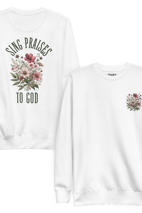 Sing Praises To God - Women Premium Sweatshirt