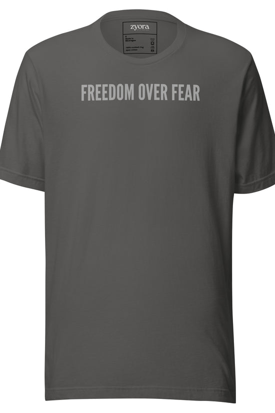 Freedom Over Fear Christian graphic tee – unisex t-shirt faith-based apparel