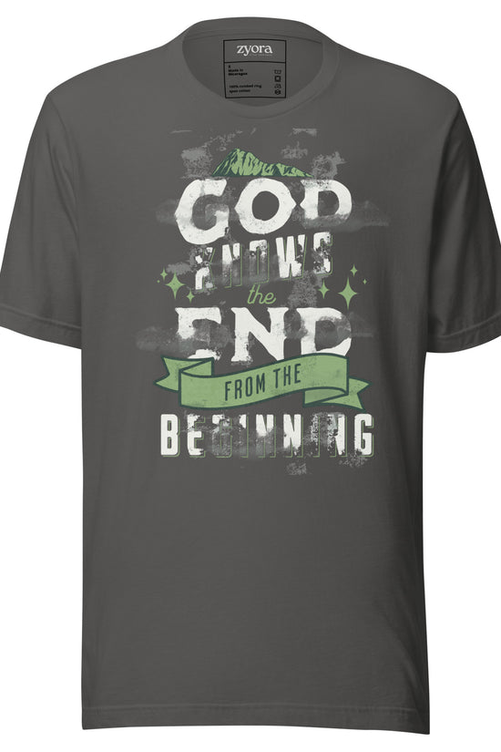 God Knows The End From Beginning - Unisex Premium Tee