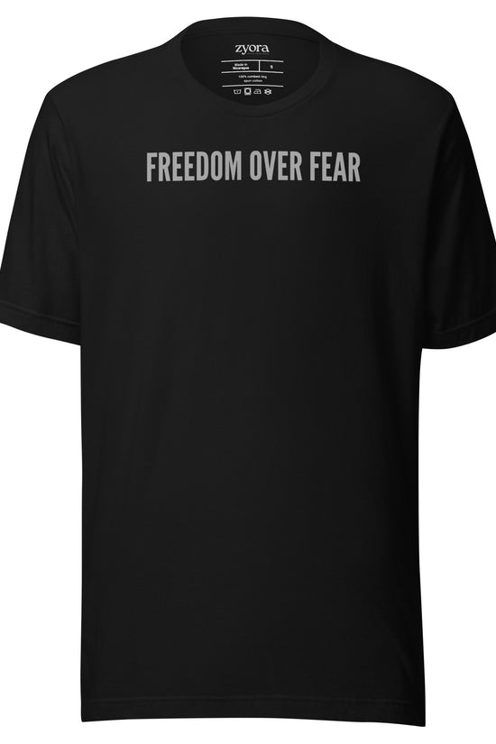 Freedom Over Fear Christian graphic tee – unisex t-shirt faith-based apparel