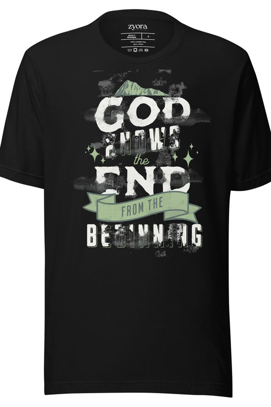 God Knows The End From Beginning - Unisex Regular Tee