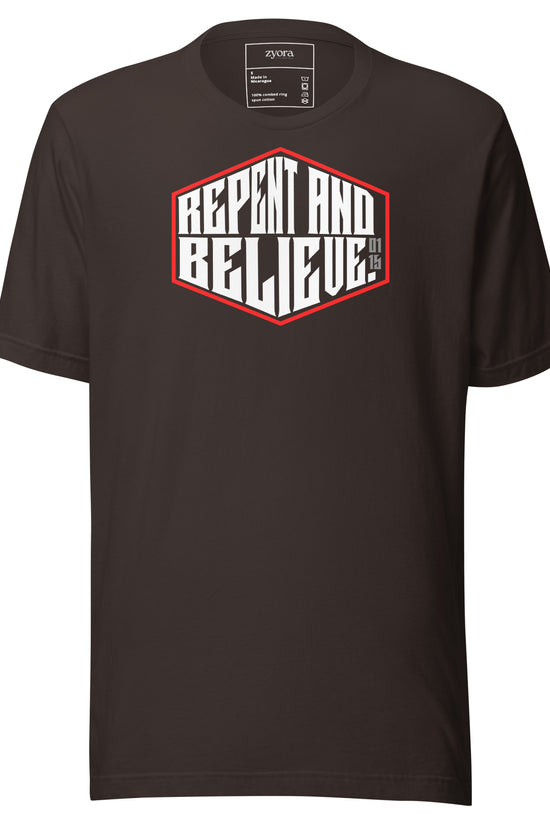 Repent & Believe  - Unisex Premium Tee