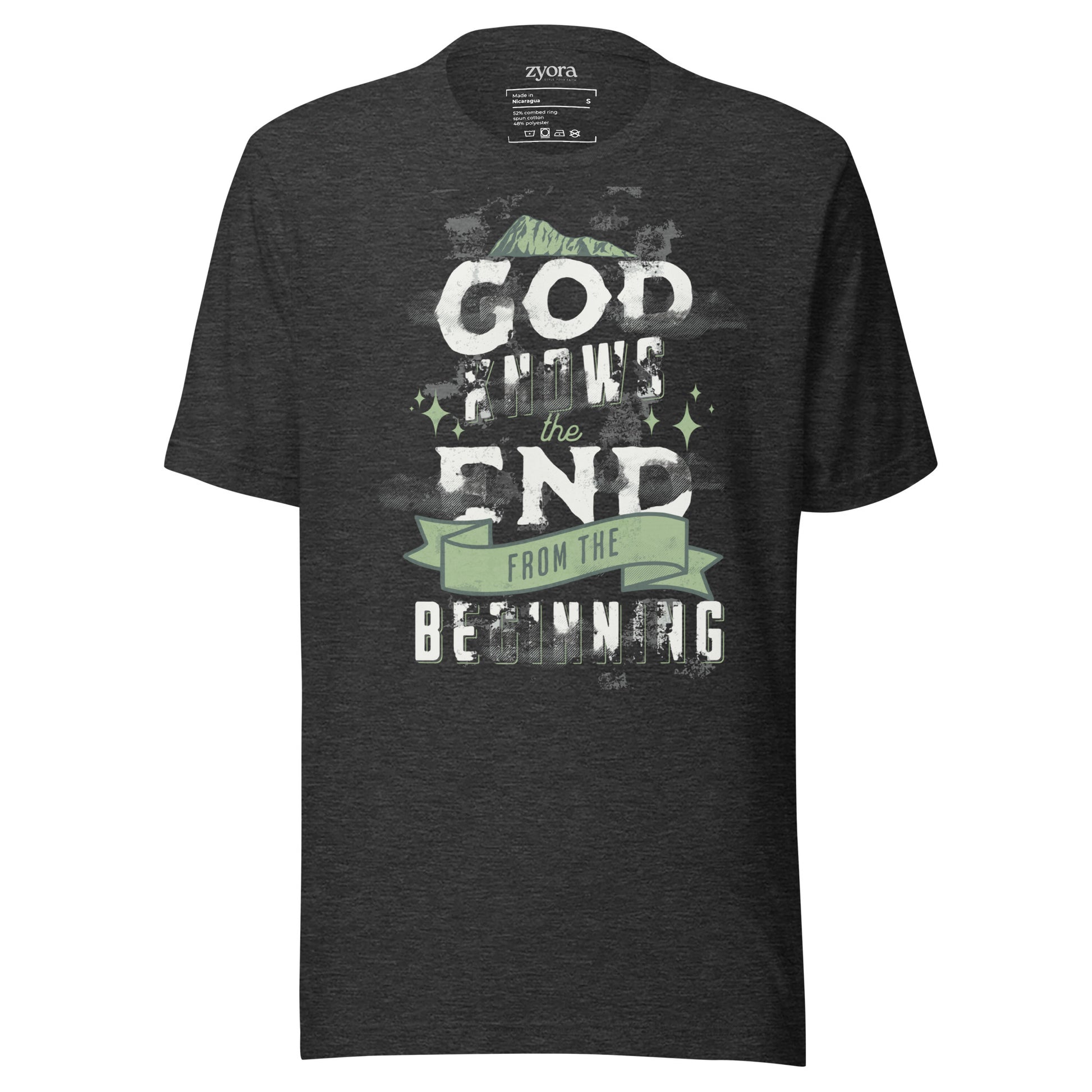 God Knows The End From Beginning - Unisex Regular Tee
