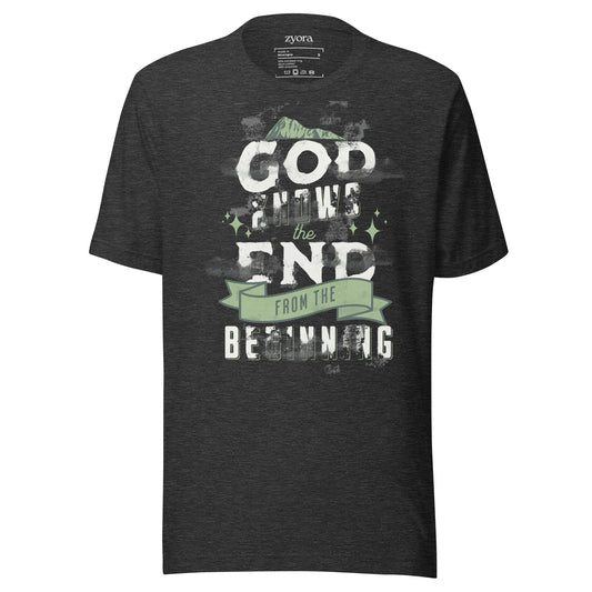 God Knows The End From Beginning - Unisex Regular Tee