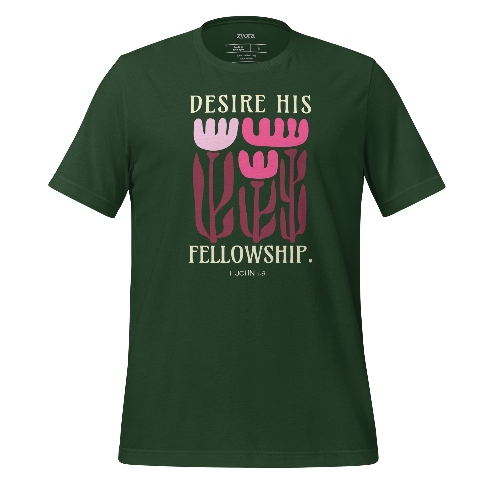 Desire His Fellowship - Unisex Premium Tee