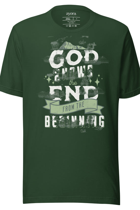 God Knows The End From Beginning - Unisex Premium Tee