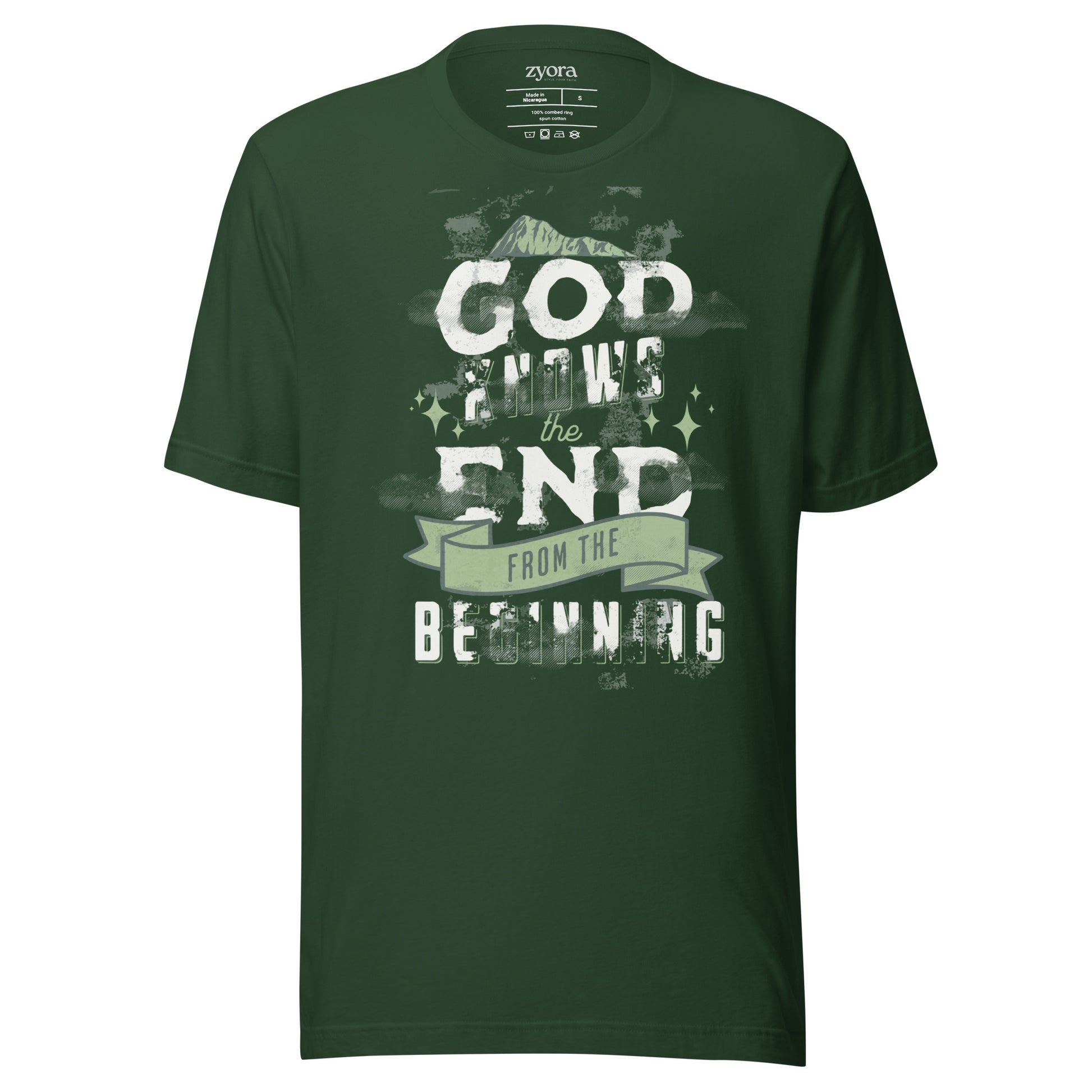 God Knows The End From Beginning - Unisex Premium Tee