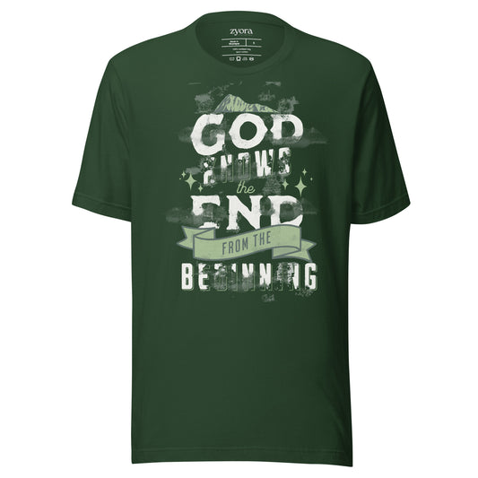 God Knows The End From Beginning - Unisex Premium Tee