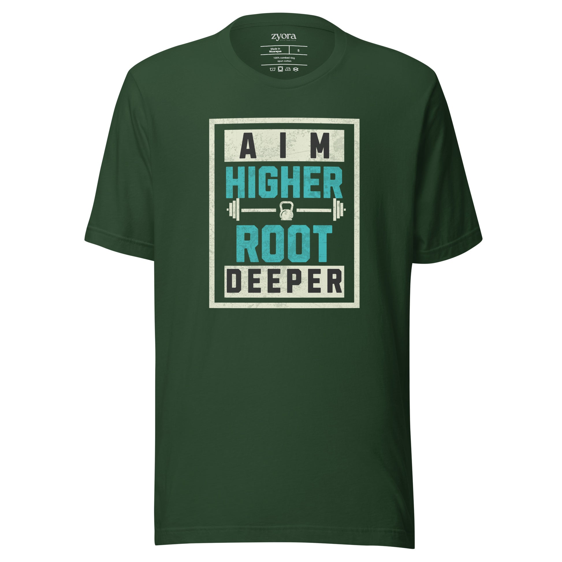 Aim Higher Root Deeper - Unisex Premium Tee