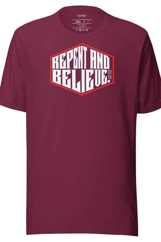 Repent & Believe  - Unisex Premium Tee