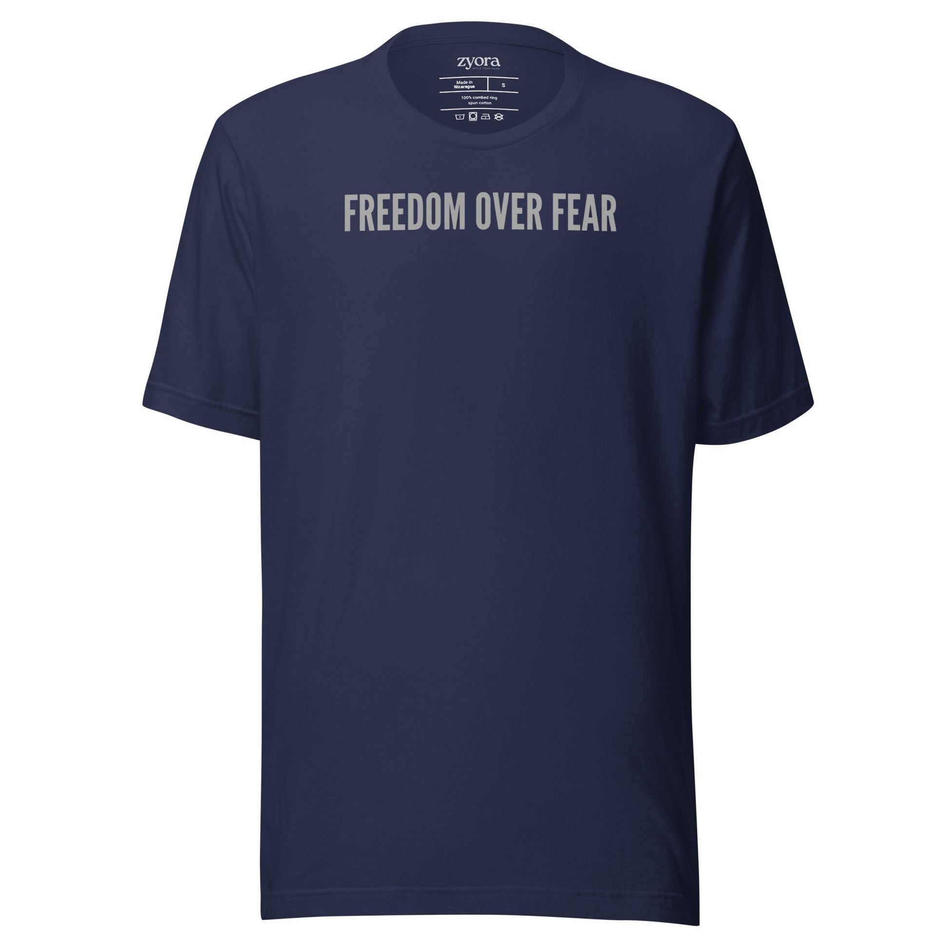 Freedom Over Fear Christian graphic tee – unisex t-shirt faith-based apparel