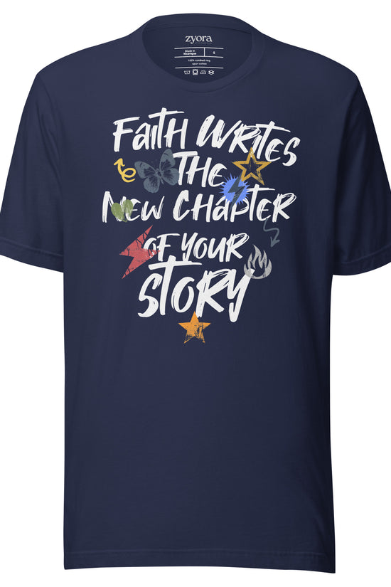 Faith Writes New Chapter -  Unisex Premium Tee