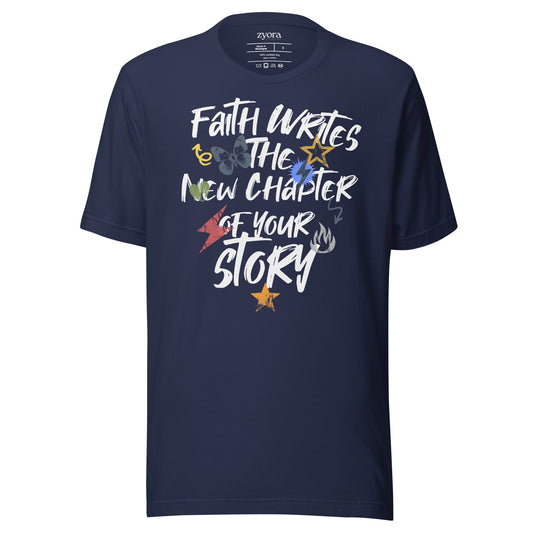 Faith Writes New Chapter -  Unisex Premium Tee