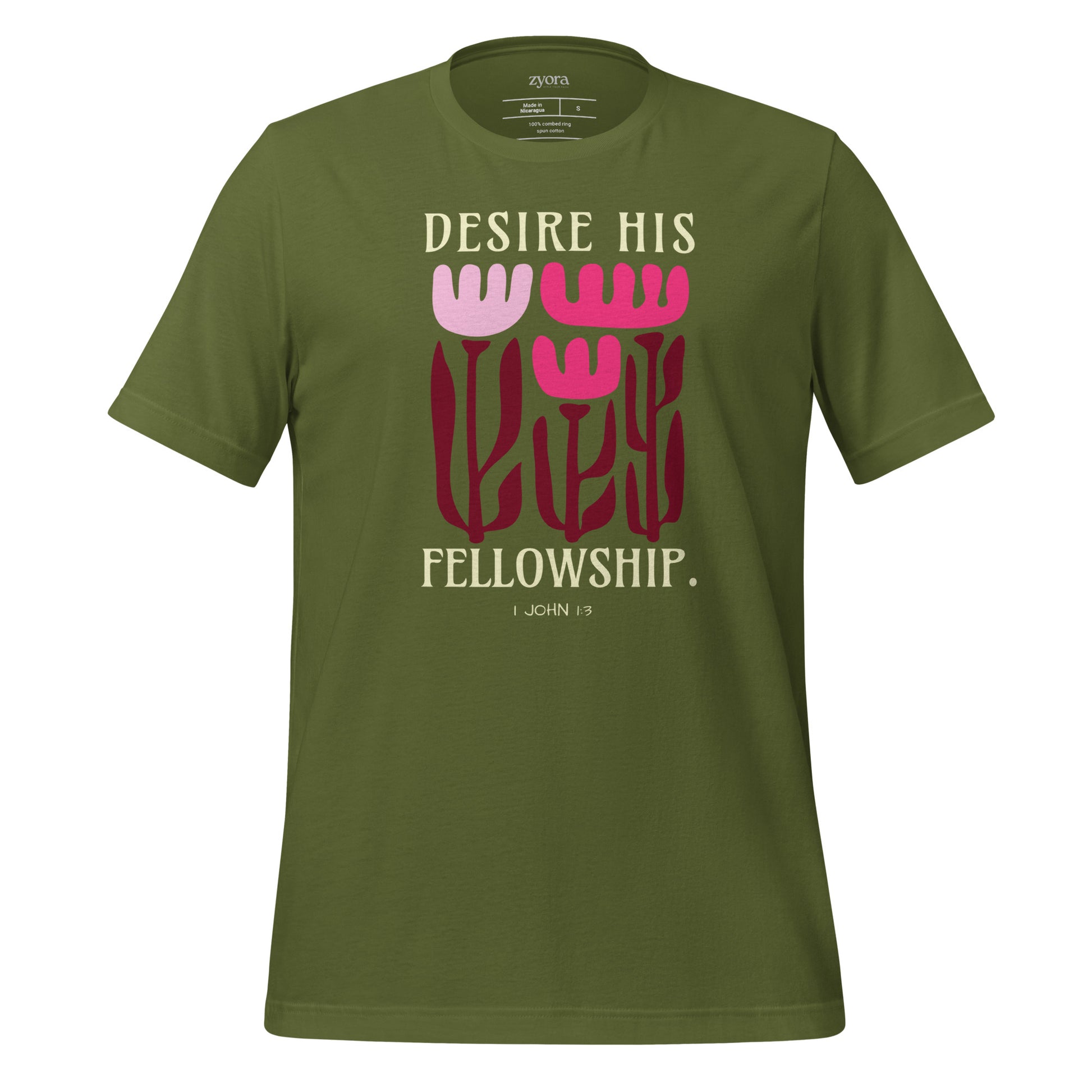 Desire His Fellowship - Unisex Premium Tee