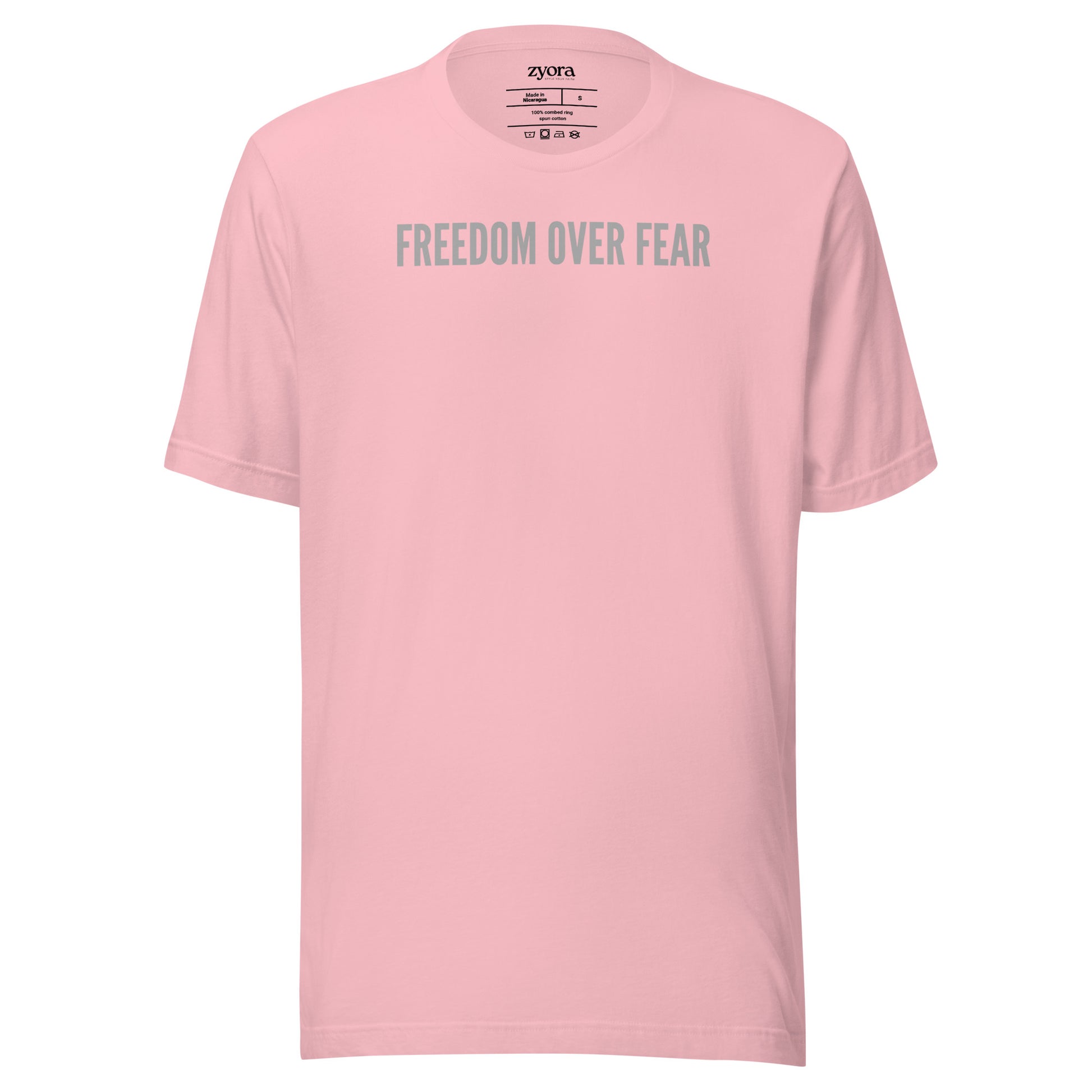 Freedom Over Fear Christian graphic tee – unisex t-shirt faith-based apparel