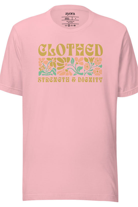 Clothed Strength & Dignity - Women Premium Tee