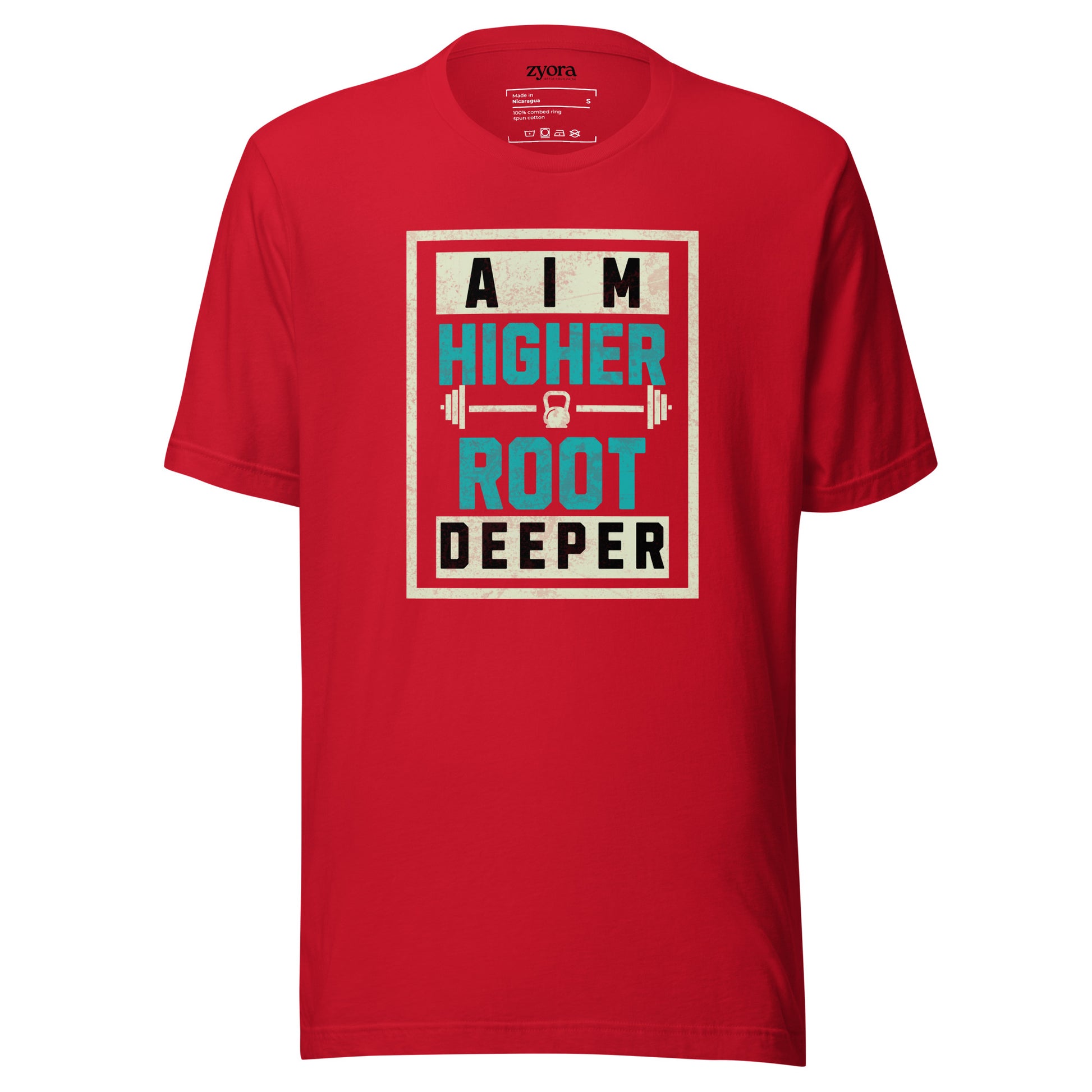 Aim Higher Root Deeper - Unisex Premium Tee
