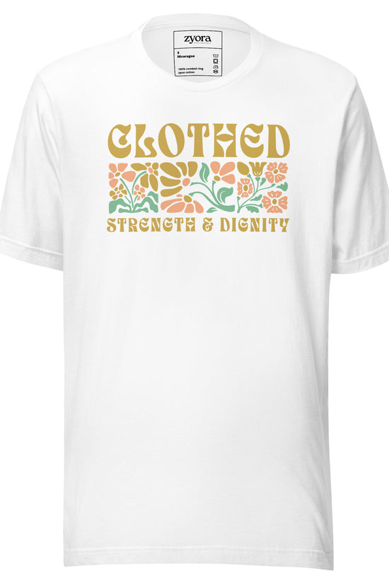 Clothed Strength & Dignity - Women Premium Tee