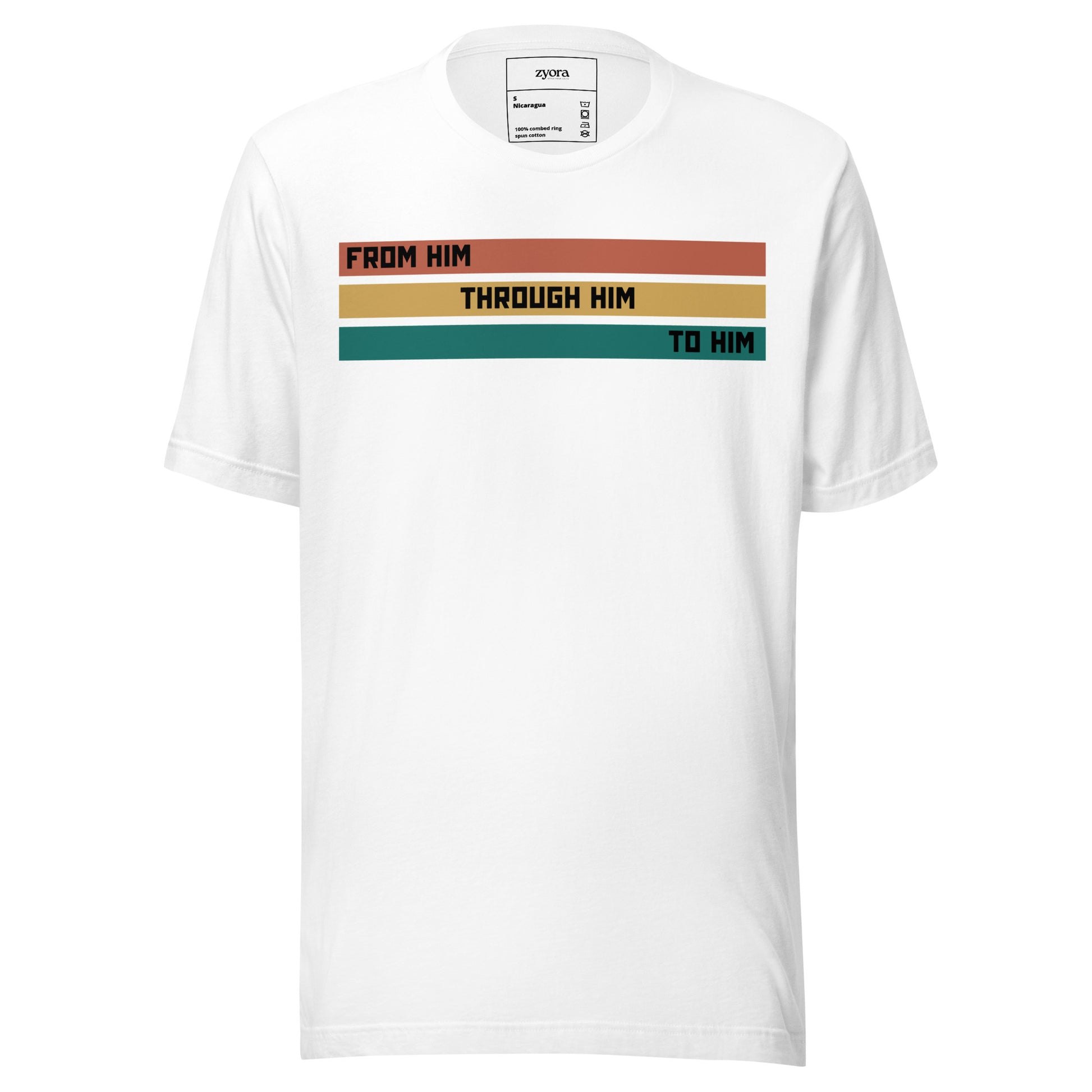 From Him Through Him To Him -  Unisex Premium Tee