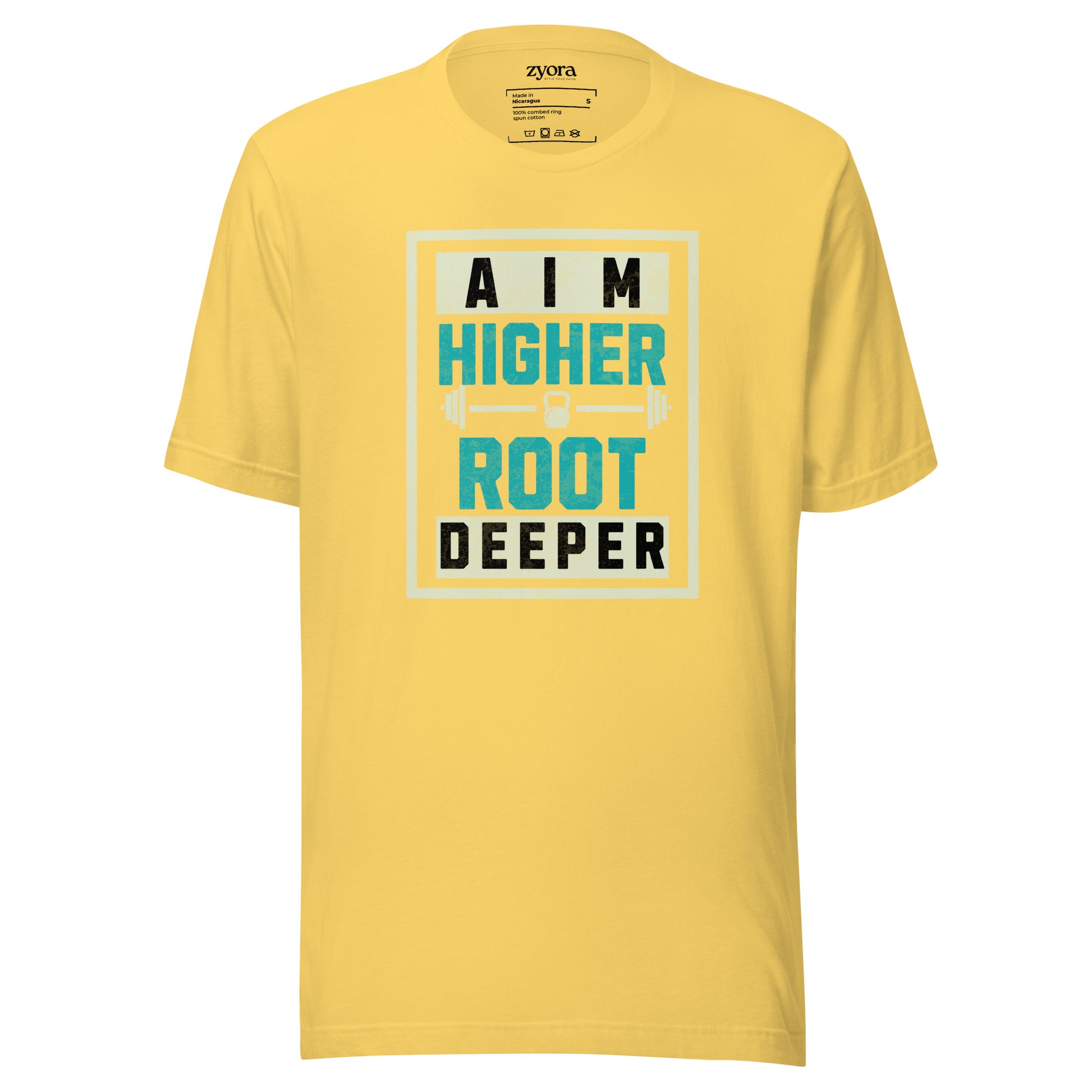 Aim Higher Root Deeper - Unisex Premium Tee