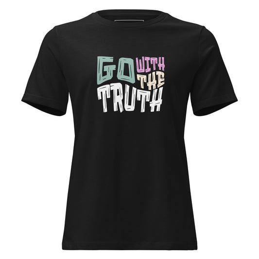 Go With The Truth - Women's Premium Relaxed Tee